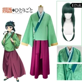 The Apothecary Diaries: Maomao |  Green Hanfu Cosplay Costume Set