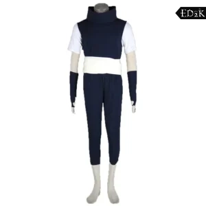 Naruto: Kabuto Yakushi | Black Outfit Cosplay Costume Set
