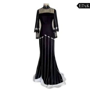 Alternative view of Re: Zero - Starting Life in Another World: Echidna | Black Gothic Dress Cosplay Costume Set