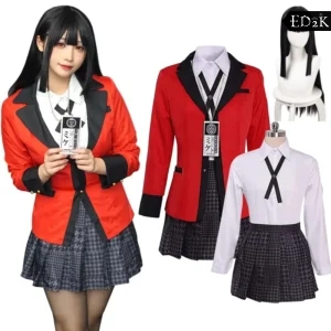 Kakegurui: Jabami Yumeko | JK Uniform Cosplay Costume Set