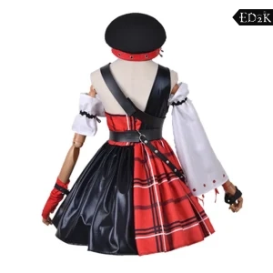 Honor of Kings: Xiao Qiao | Plaid Skirt Cosplay Costume Set