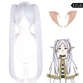 Frieren: Beyond Journey's End: Frieren | Silver Gray Long Straight Wig Cosplay Wig