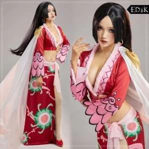 One Piece: Boa Hancock | Red Dress Cosplay Costume