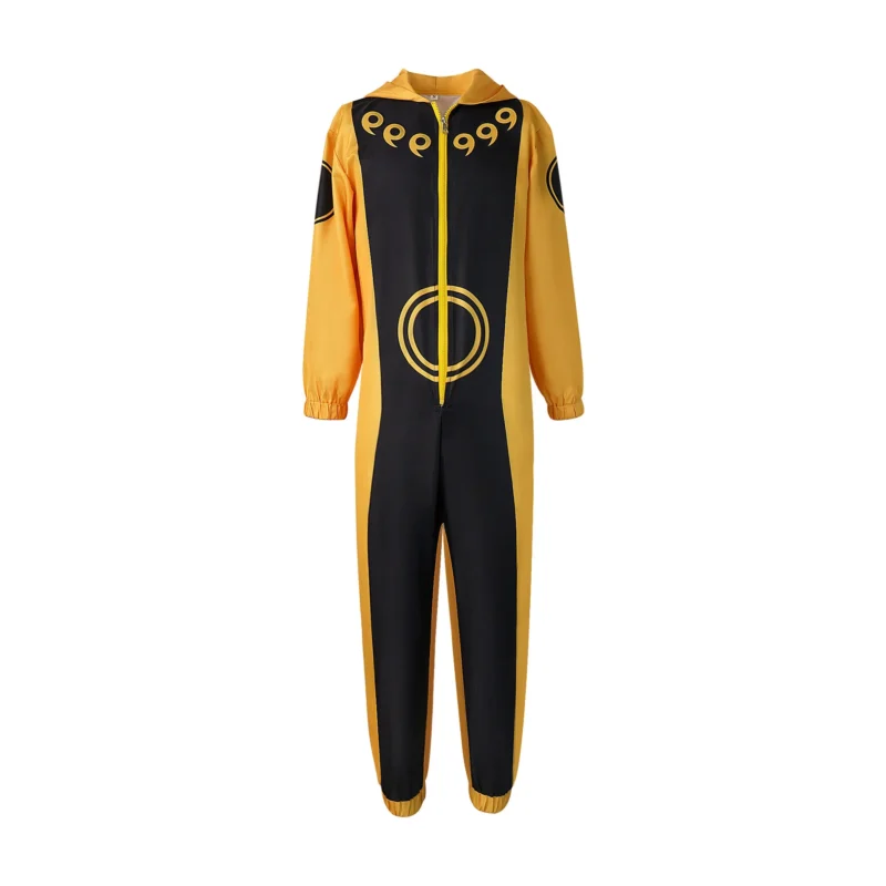 Alternative view of Naruto: Naruto Uzumaki | Yellow Six Paths Sage Mode Jumpsuit Cosplay Costume