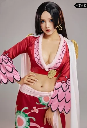 One Piece: Boa Hancock | Red Dress Cosplay Costume