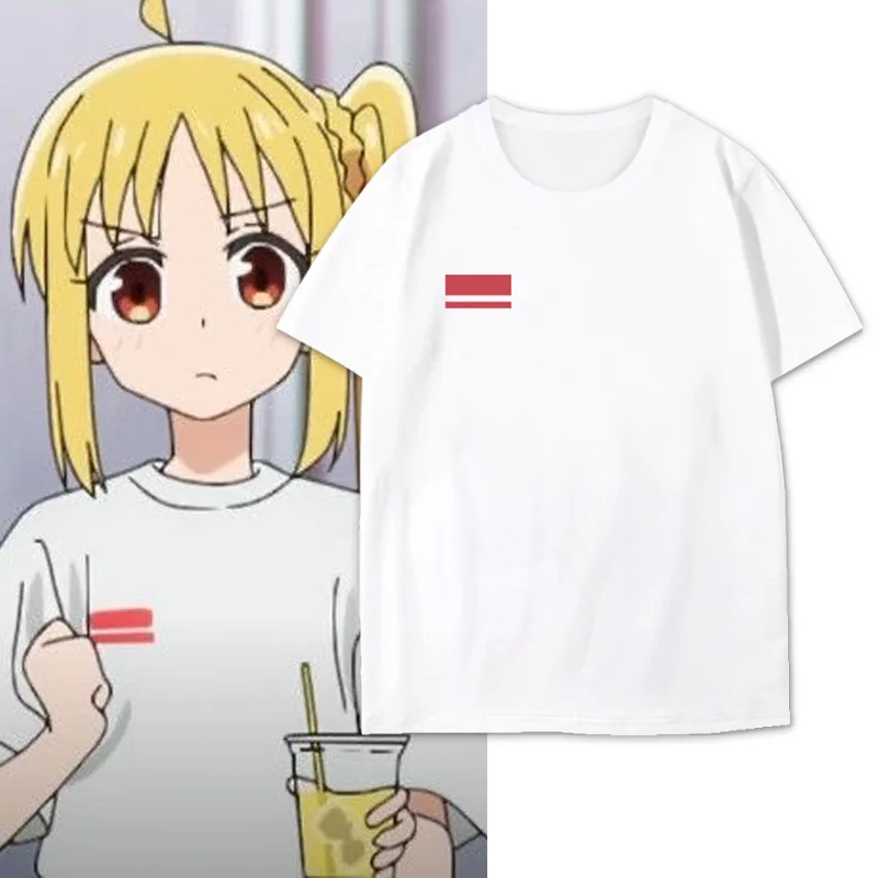 Alternative view of Bocchi the Rock!: Gotoh Hitori | Unisex Summer T-Shirt Cosplay Top