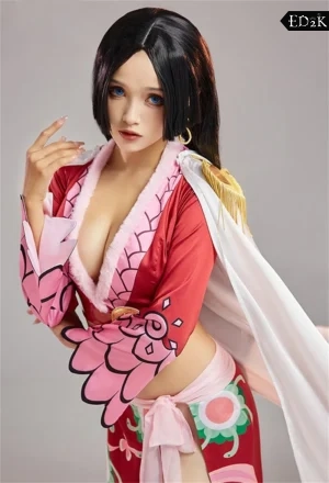One Piece: Boa Hancock | Red Dress Cosplay Costume