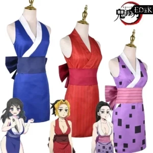 Demon Slayer: Kimetsu no Yaiba: Suma Hinatsuru Makio | Cosplay Costume Set