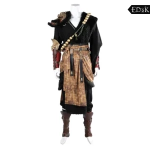 Black Myth: Wukong | Golden-Haired Monkey King Robe Cosplay Costume