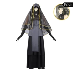 Alternative view of Naruto: Hinata Hyuga | Wedding Dress Cosplay Costume Set