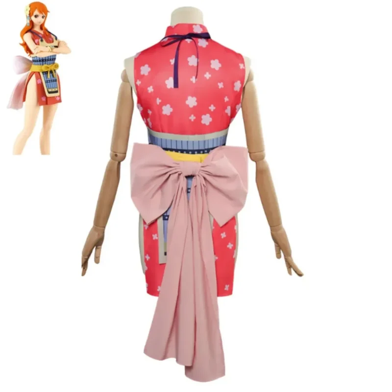 One Piece: Nami | Wano Country Armor Kimono Cosplay Costume Set
