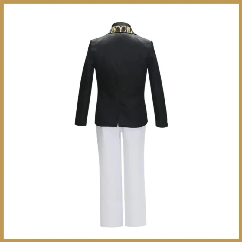 Demon Slayer: Kimetsu no Yaiba: Kibutsuji Muzan | Black Suit Full Cosplay Set