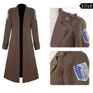 Attack on Titan: Marleyan Officer Cadet & Survey Corps | Uniform Cosplay Costume Set