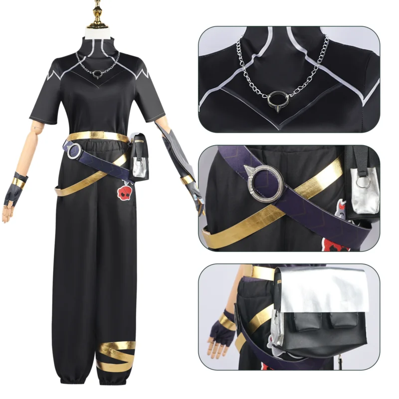 League of Legends: HEARTSTEEL Ezreal | Black Suit Cosplay Costume Set