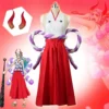 One Piece: Yamato | White and Red Kimono Cosplay Costume Set