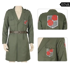 Attack on Titan: Marleyan Officer Cadet & Survey Corps | Uniform Cosplay Costume Set