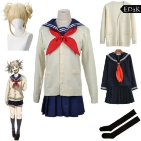 My Hero Academia: Himiko Toga | JK Uniform Sweater Coat Cosplay Costume Set