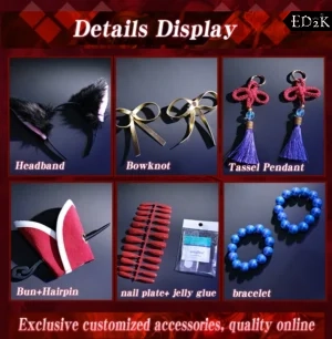 League of Legends: The Nine-Tailed Fox Ahri | Red Dress Cosplay Costume