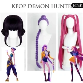 K-Pop: Demon Hunters Rumi & Mira & Zoey | Cosplay Wig