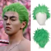 One Piece: Roronoa Zoro | Light Grass Green Short Wig Cosplay Wig