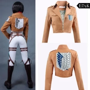 Alternative view of Attack on Titan:  Eren Yeager | Survey Corps Leather Costume