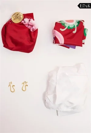 One Piece: Boa Hancock | Red Dress Cosplay Costume