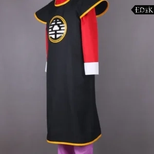 Dragon Ball Z: North Kaioshin | Purple and Gold Traditional Robe Cosplay Costume