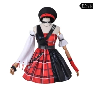 Honor of Kings: Xiao Qiao | Plaid Skirt Cosplay Costume Set
