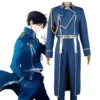 Fullmetal Alchemist Dual Sympathy: Roy Mustang | Military Uniform Cosplay Costume