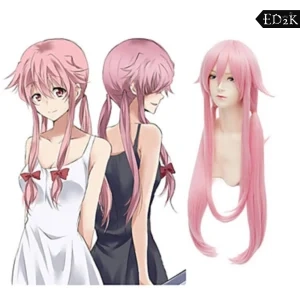 Future Diary: Yuno Gasai | Pink Long Straight Wig Cosplay Wig