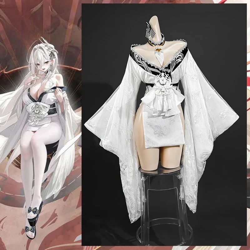 Blue Archive: Hakuhou | Red and White School Uniform Cosplay Costume