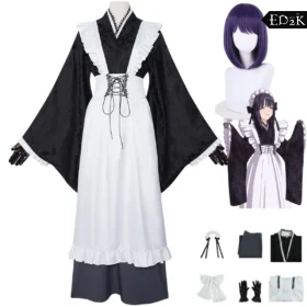 My Dress-Up Darling: Kitagawa Marin | Maid Dress and Kimono Cosplay Costume Set