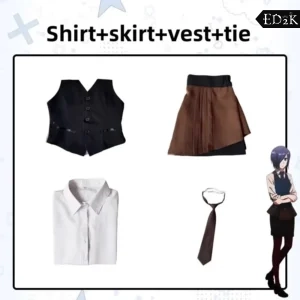 Tokyo Ghoul: Touka Kirishima | Anteiku Coffee Shop Uniform Cosplay Costume Set