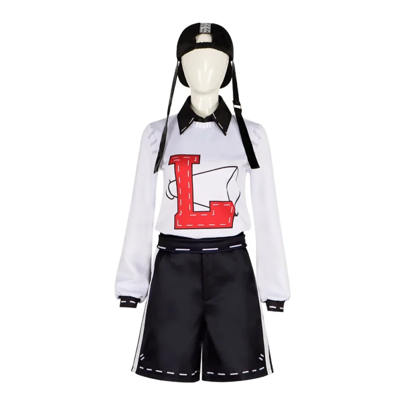 Alternative view of Identity V: Cheerleader Lily Balir | White Cheerleader Uniform Cosplay Costume