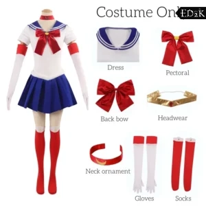 Sailor Moon: Usagi Tsukino | Classic Sailor Uniform Cosplay Costume