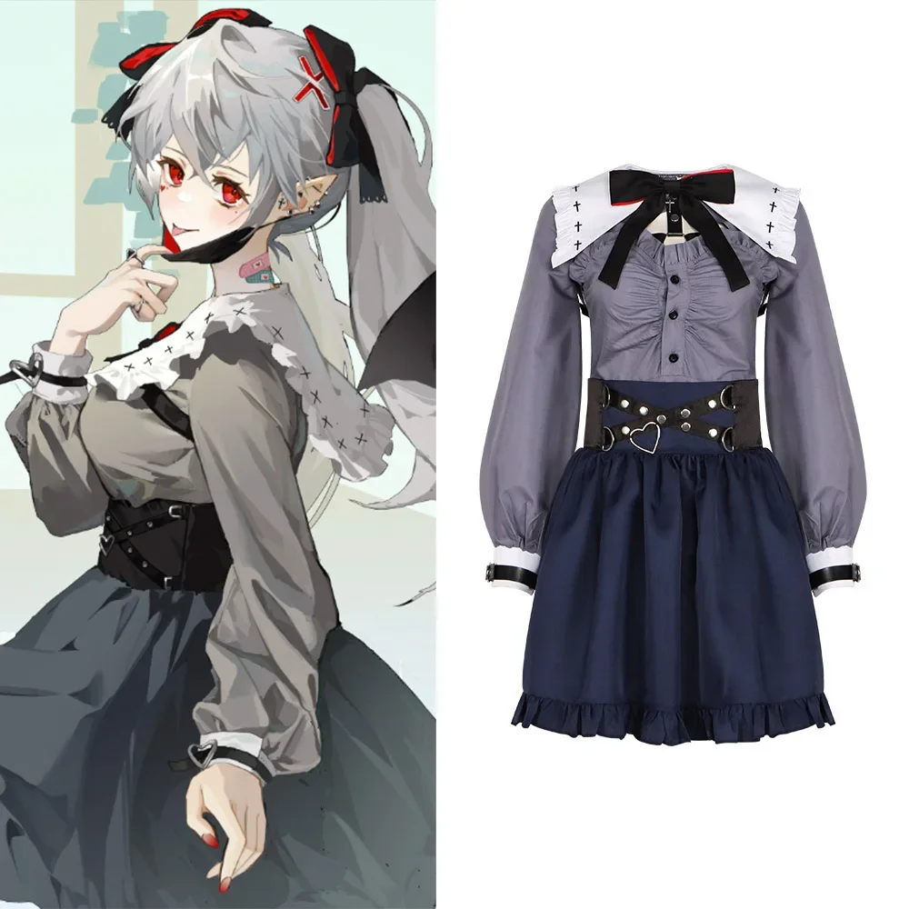 Rainbow Club 2434 Virtual Vtuber: Kuzuha | Uniform Cosplay Costume