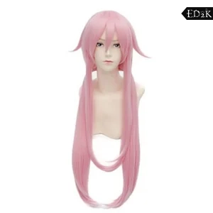 Alternative view of Future Diary: Yuno Gasai | Pink Long Straight Wig Cosplay Wig