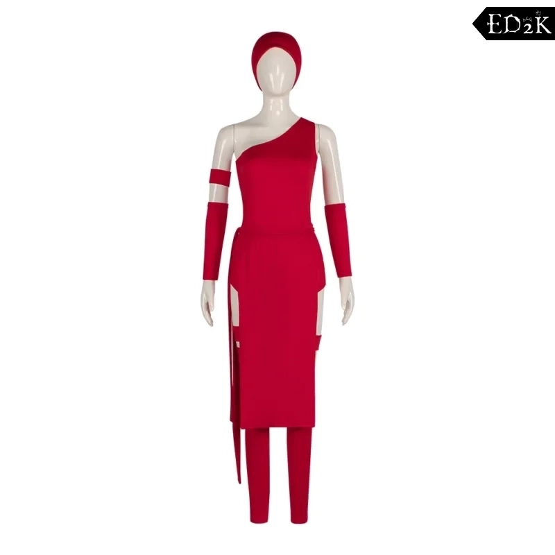 Alternative view of Marvel: Elektra | Red Cosplay Costum