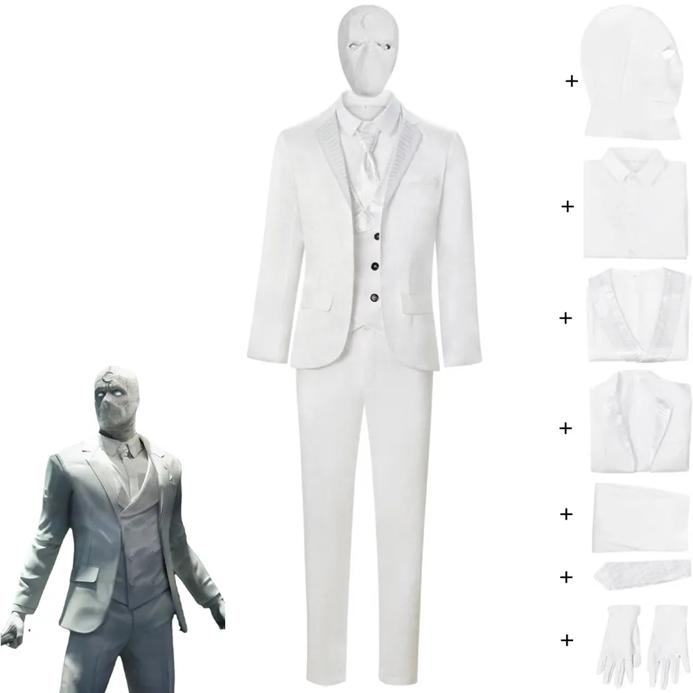 Moon Knight: Marc Spector | White Superhero Costume