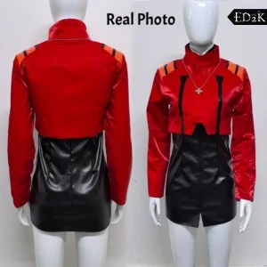 Neon Genesis Evangelion: Katsuragi Misato | Red Jacket Cosplay Costume Set