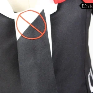 Danganronpa: Junko Enoshima | Red and Black Monokuma Cafe Uniform Cosplay Costume