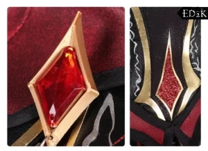Love and Deepspace: Heroine | Fantasy Red Dress Cosplay Costume