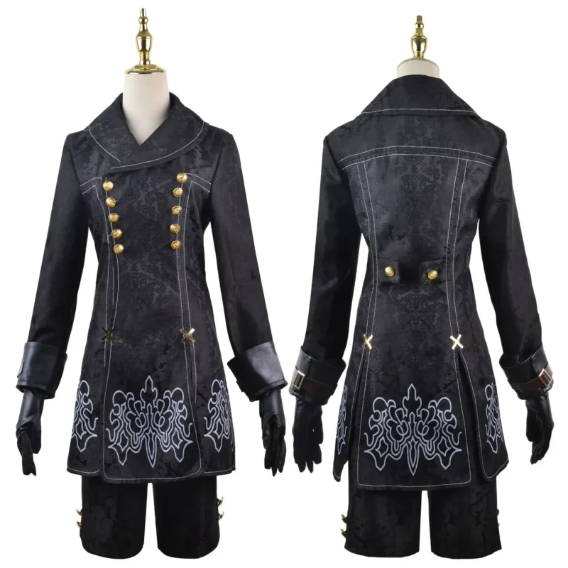 Alternative view of NieR:Automata: YoRHa No. 9 Type S | Battle Suit Cosplay Costume Set