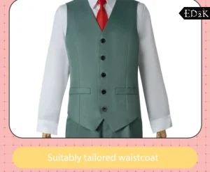 Spy x Family: Loid Forger | Green Suit and Tie Cosplay Costume Set