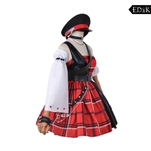 Honor of Kings: Xiao Qiao | Plaid Skirt Cosplay Costume Set
