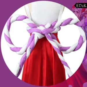 One Piece: Yamato | White and Red Kimono Cosplay Costume Set