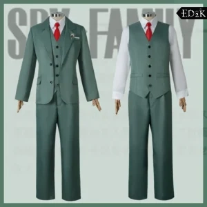 Spy x Family: Loid Forger | Green Suit and Tie Cosplay Costume Set
