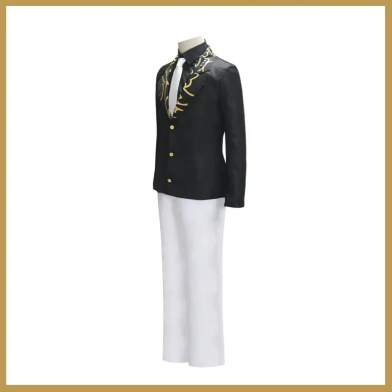Demon Slayer: Kimetsu no Yaiba: Kibutsuji Muzan | Black Suit Full Cosplay Set