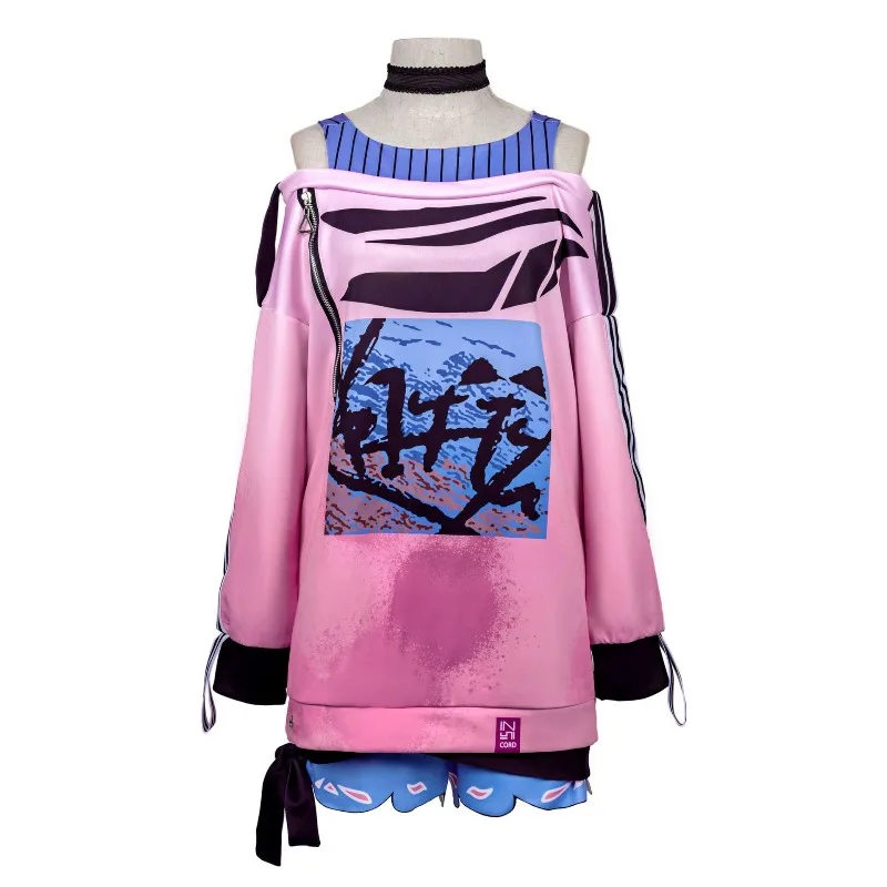 Alternative view of Project SEKAI: COLORFUL STAGE! feat. Hatsune Miku‌: AKIYAMA MIZUKI | Pink Cosplay Costume