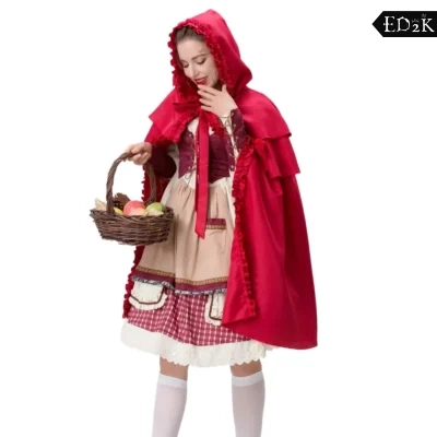Little Red Riding Hood | Farmhouse Maid Costume Cosplay
